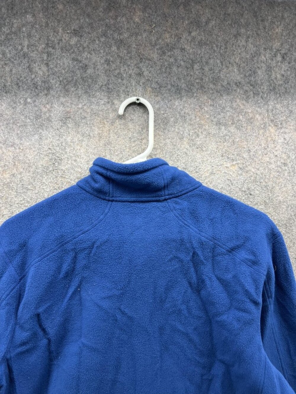 L.L.Bean Jacket Mens Medium Blue Mountain Trail Fleece Full Zip Outdoor Winter - Picture 10 of 11